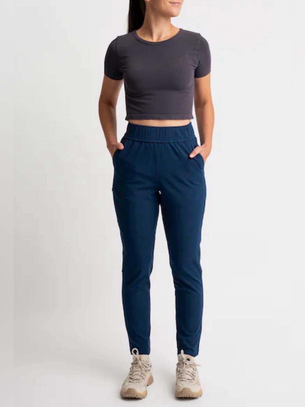 Alder Open Air Pants XS Navy Utility Hiking Travel Gorpcore 7 Pocket D-Ring
